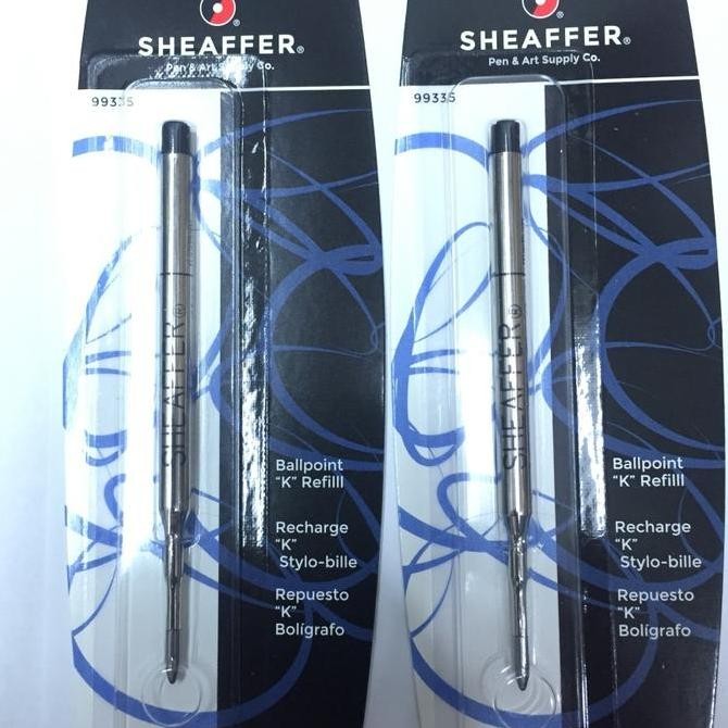 

Isi Pulpen Refill Sheaffer Vfm Original Ballpoint Black New Stok