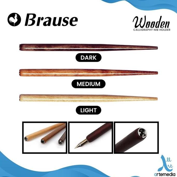 

Brause Nib Holder Dip Pen Calligraphy Writing New Stok