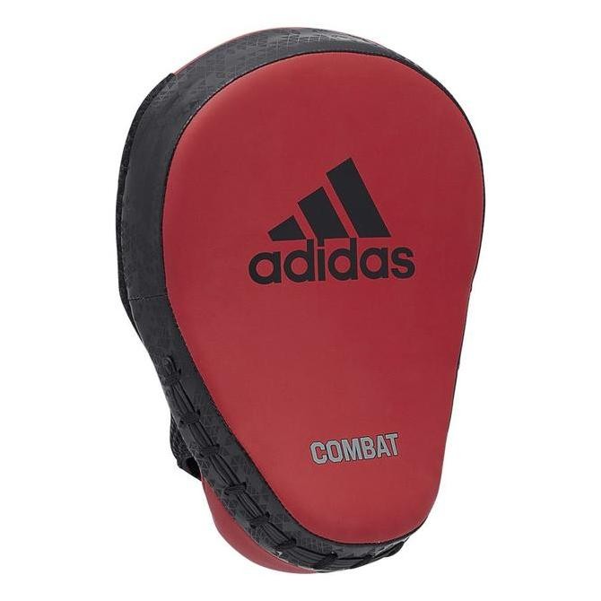 Focus Mitts Punching Pad Boxing Tinju Muaythai Adidas Combat 50 Red/ Black