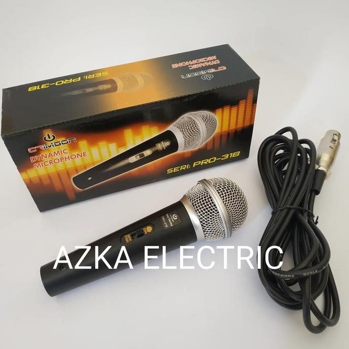 Mic Kabel Crimson Microphone Karaoke Original