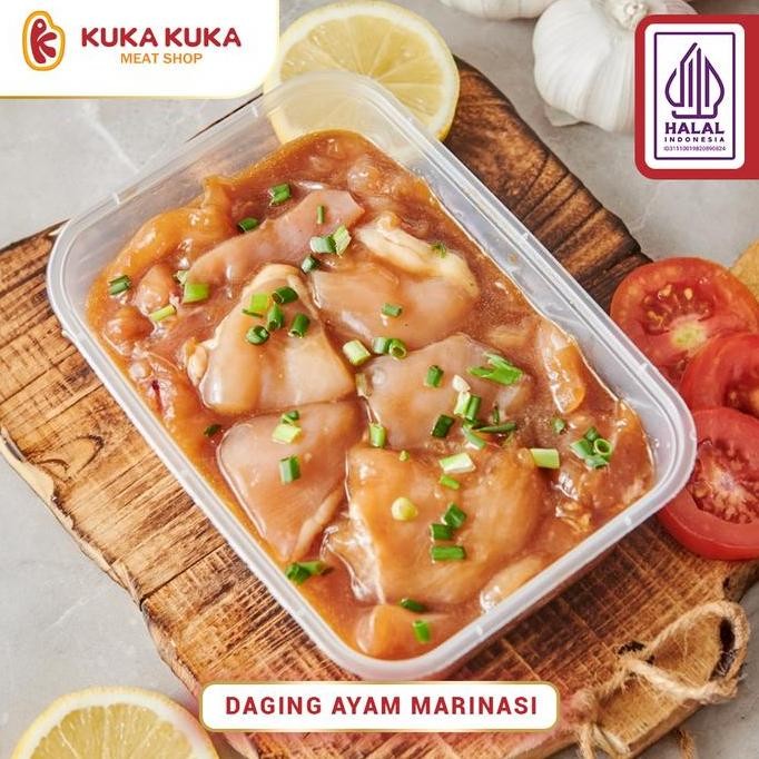 

Daging Ayam Marinasi / Ayam Bumbu Ala Korea Spicy Gochujang -500gr TX
