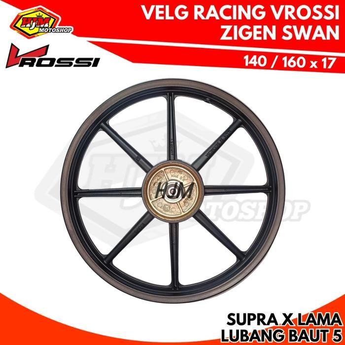 Velg Racing Supra X Lama Cakram Baut 5 Vrossi Palang 8 Zigen Swan Original Dan Terpercaya