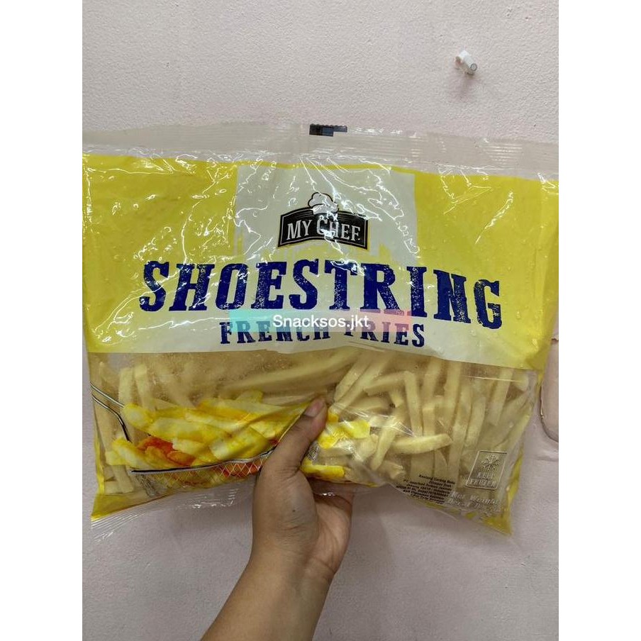 

MY CHEF FRENCH FRIES SHOESTRING / CRINKLE CUT- KENTANG GORENG