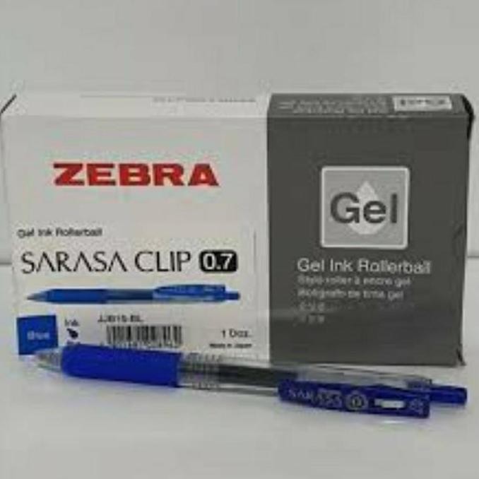

Zebra Sarasa 0.7 Biru/Pulpen Sarasa 0.7 Biru 1 Box Isi 12 Pcs New Stok