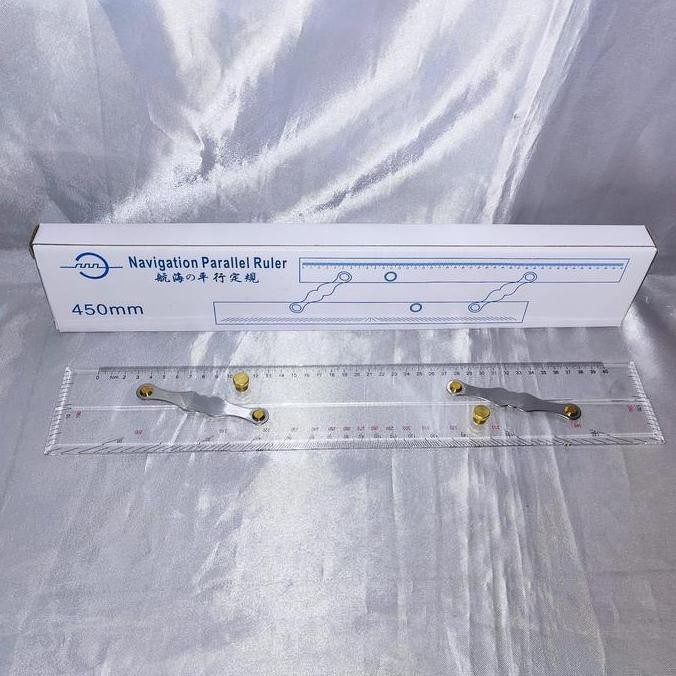 

Mistar Jajar Peta (Parallel Ruler) 450Mm New Stok