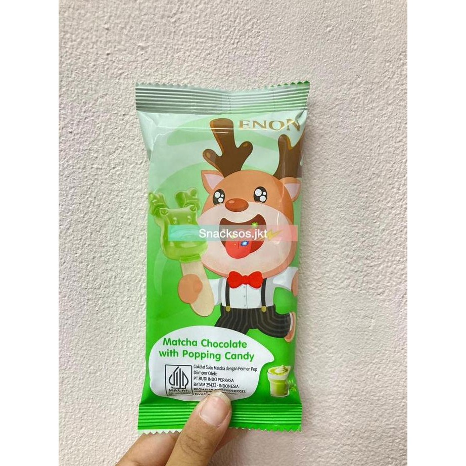 

[PC] ENON MILK CHOCOLATE / WHITE CHOCOLATE / STRAWBERRY CHOCOLATE / MATCHA CHOCOLATE WITH POPPING CANDY