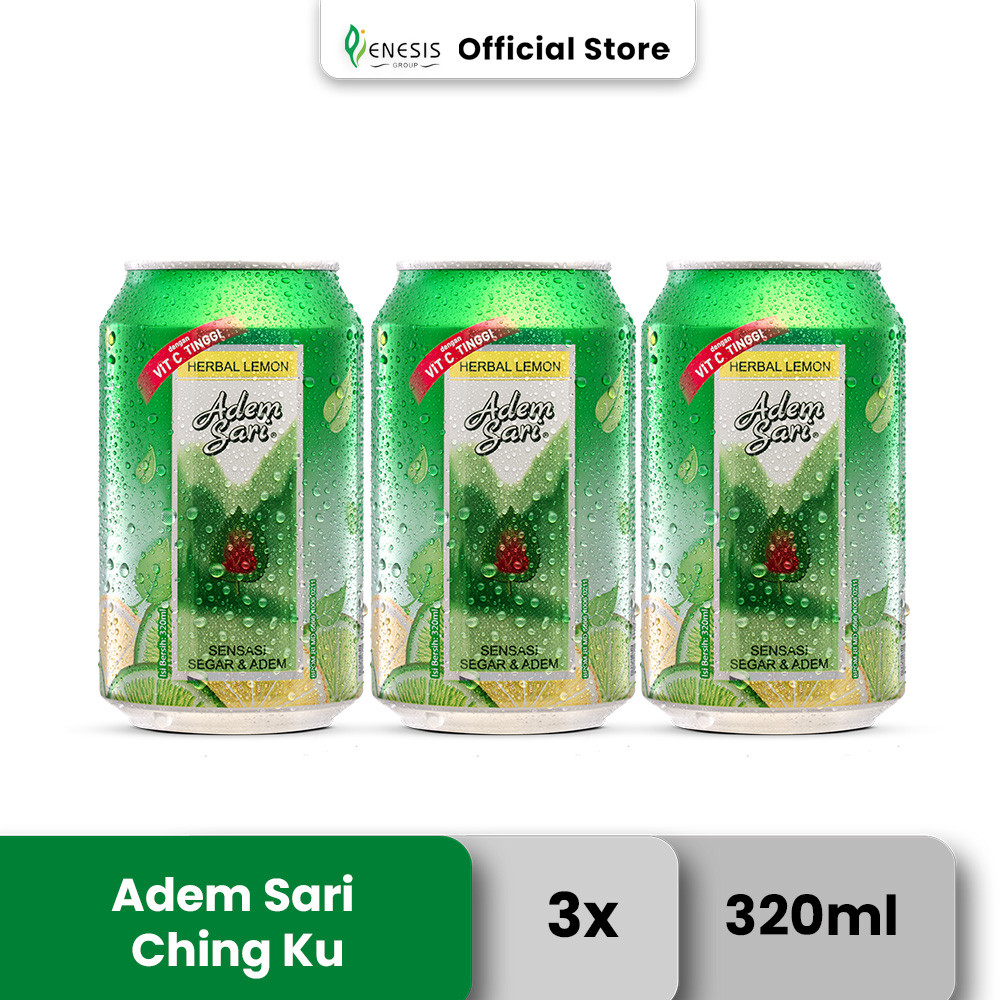 

Adem Sari Ching Ku 320 ml x 3 Pcs