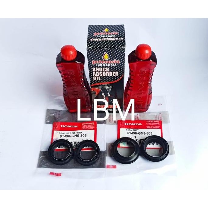 oli shock dan seal shock depan beat scoopy vario 125 all metic honda