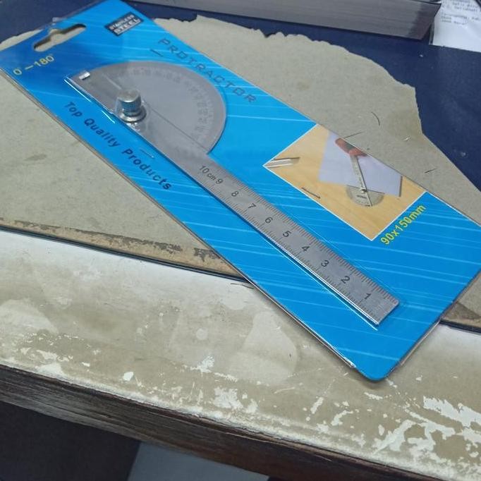 

Busur Derajat - Protactor 6 Inch / 8Inch New Stok