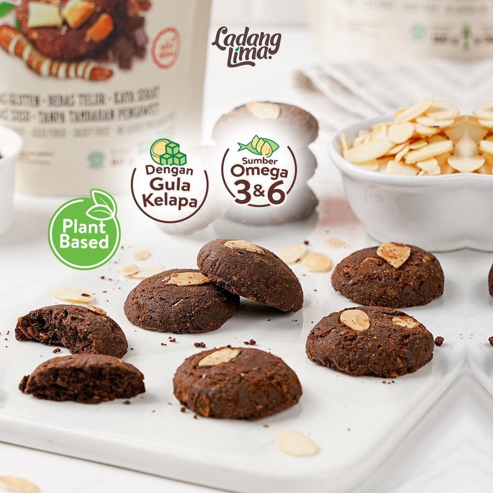 

Ct_C1077 Blackmond 500G - Cookies Gluten Free Ladang Lima | Healthy Cookies With Protein Ku09