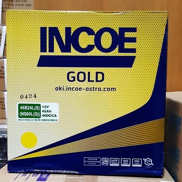 [STAYRE] AKI MOBIL TOYOTA KIJANG INNOVA INCOE GOLD NS60LS AKI BASAH