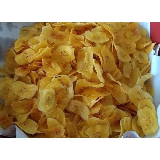 

Cemilan Keripik Pisang Asin Gurih 500 Grm Makanan Ringan