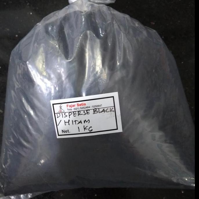

NEW DISPERSE BLACK / PEWARNA POLYESTER HITAM