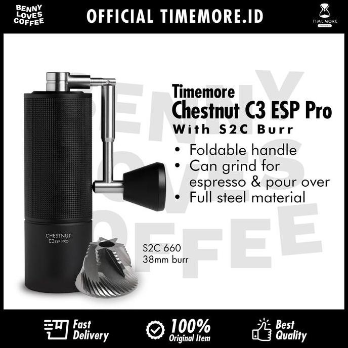 BEBAS ONGKIR - Timemore C3 ESP Pro hand grinder