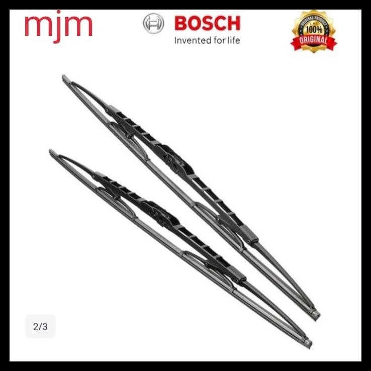 BEST DEAL BOSCH SEPASANG WIPER KACA MOBIL MITSUBISHI COLT T 120 SS (16&16) 