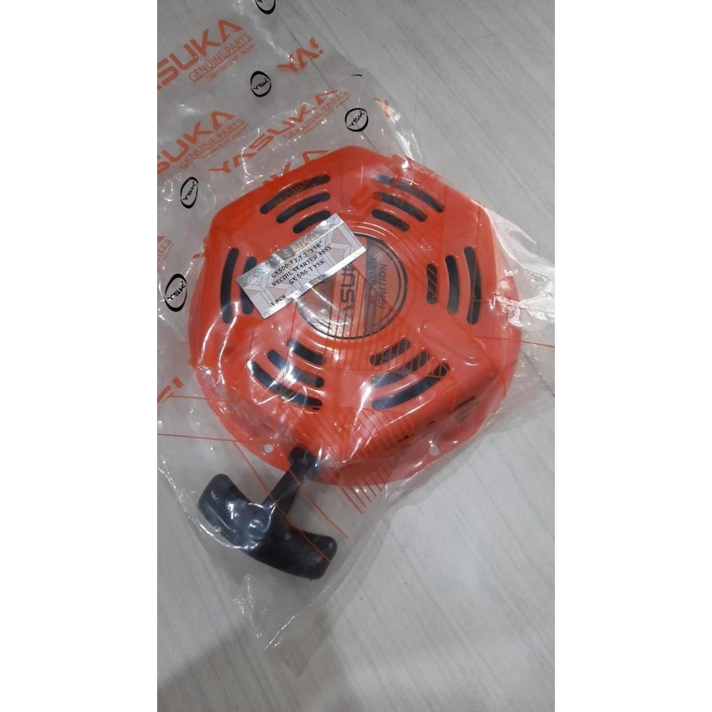 ready  Recoil Starter Assy YSK500 | Sparepart YSK500 Mesin Bensin