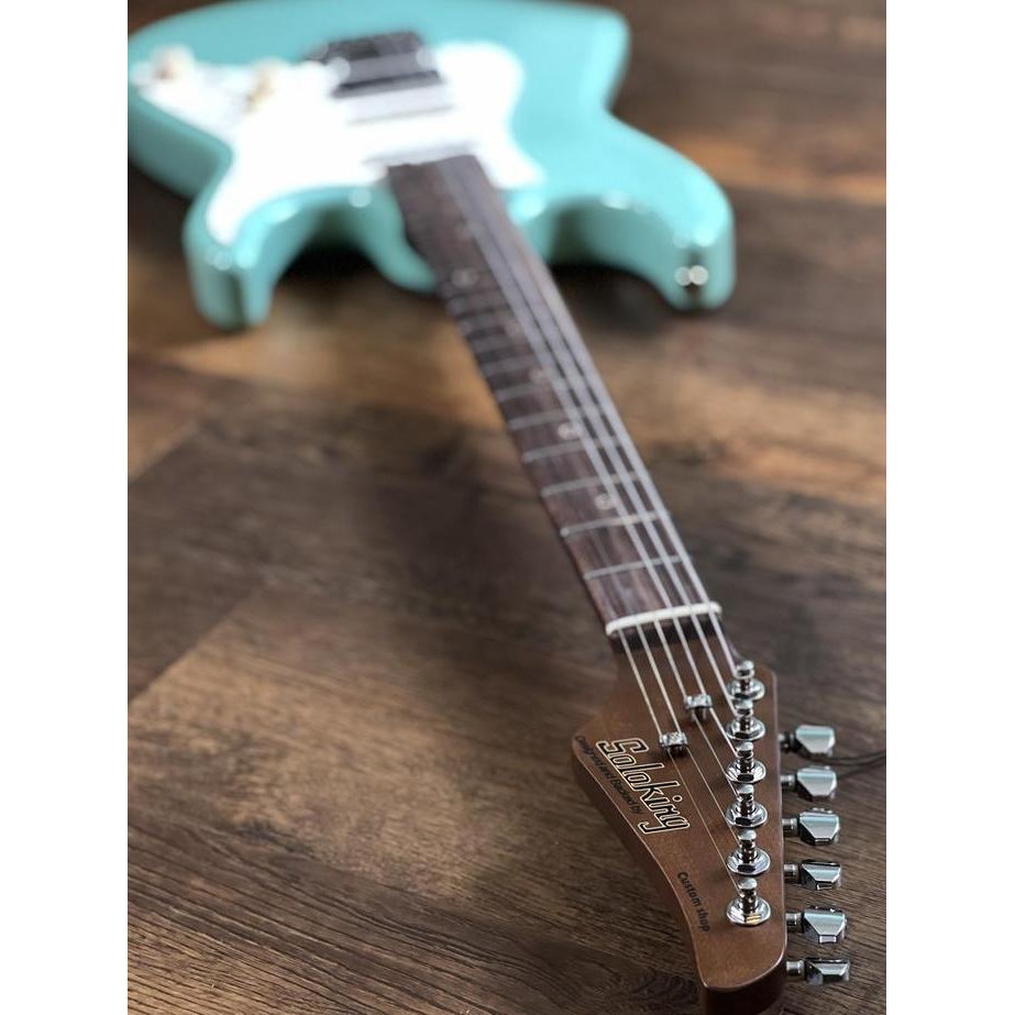 Soloking MS-11 Classic MKII with Rosewood FB in Seafoam Green