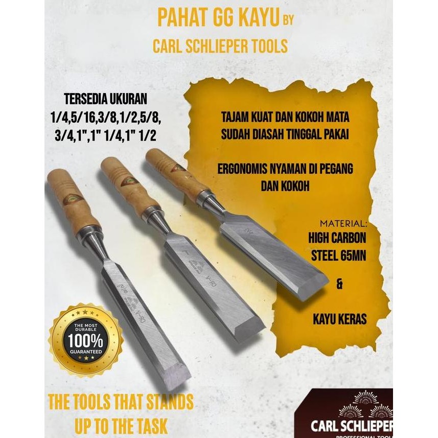

Pahat Gagang Kayu Tatah Kayu Ukir Kayu By Carl Schlieper Tools