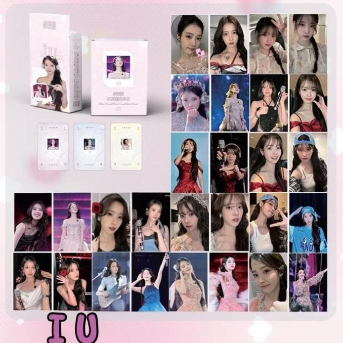 LOMO CARD IU SEASON GREETINGS 55 PCS PHOTOCARD UNOFICIAL