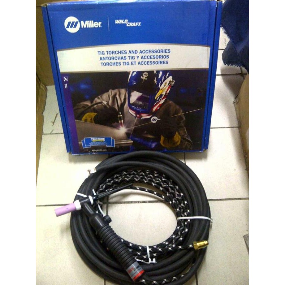ready  Tig Torch Tang Las Argon Type WP-17V MILLER