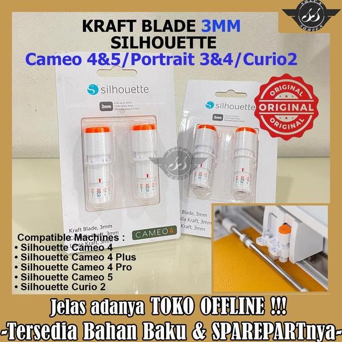 

Mata Pisau Kraft Blade Cameo 4 (3Mm)