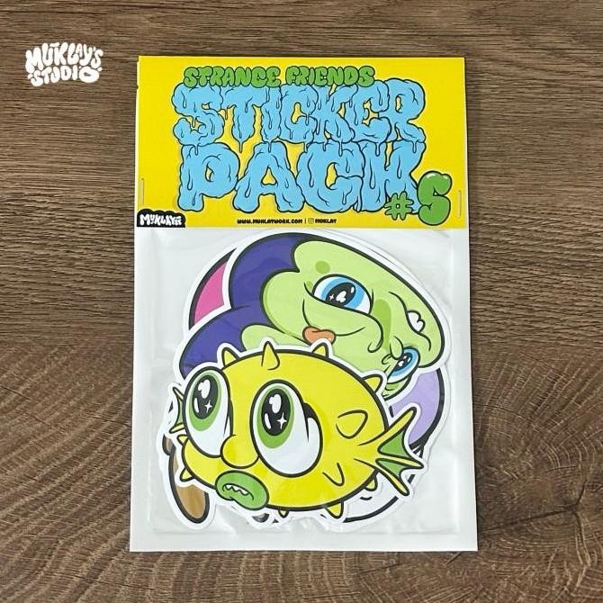 

MUKLAY Strange Friends Sticker Pack #5