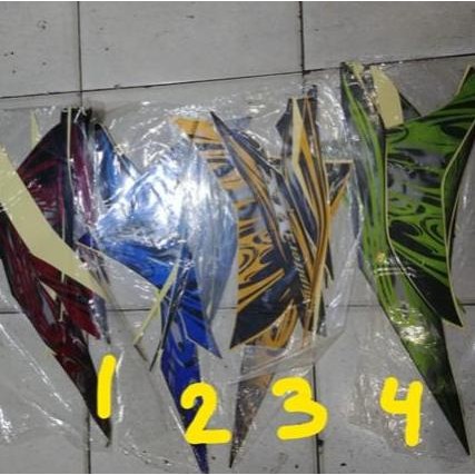 Striping lis&Stiker Body&Stiker Motor Jupiter Mx 135 2011 2012