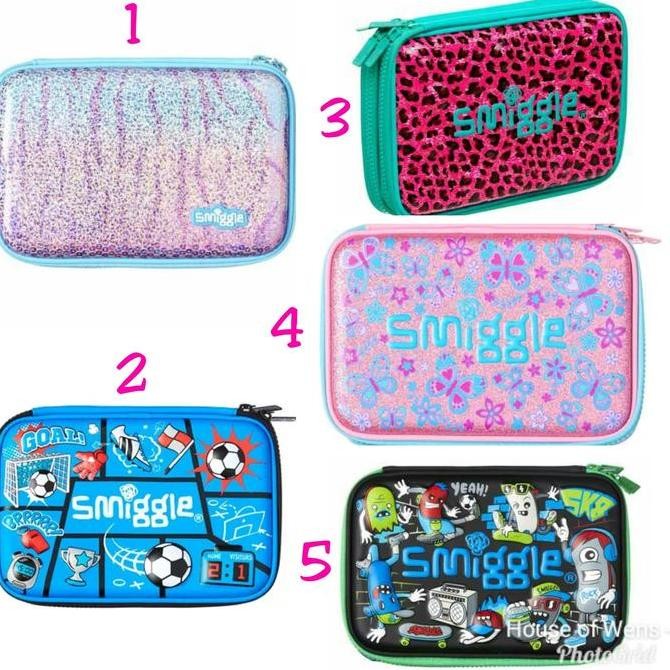 

Smiggle Double Hardtop Pencil Case - Smiggle Tempat Pensil New Stok