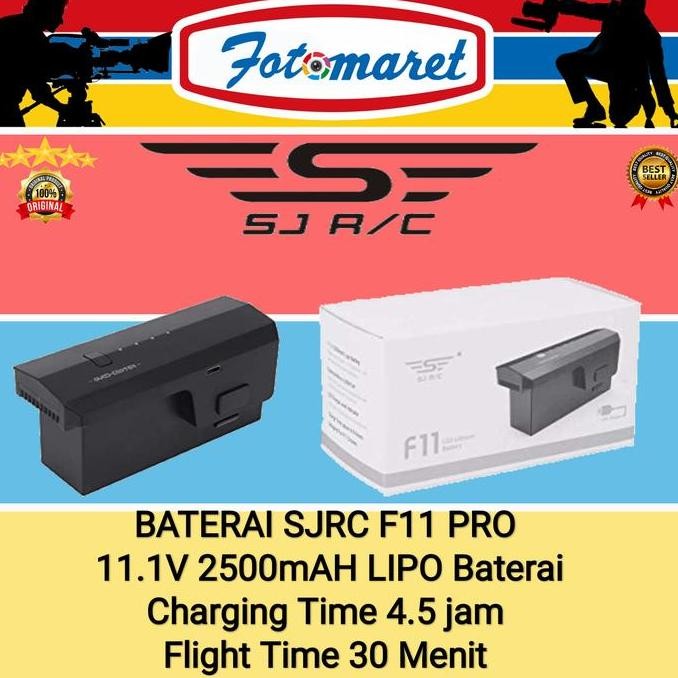 ready BATERAI SJRC F11 PRO / BATERAI DRONE SJRC F11 PRO ORIGINAL