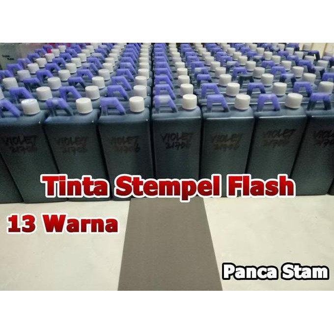 

1,2 Kg (Refill) Tinta Stempel Flash/Warna - 13 Warna New Stok