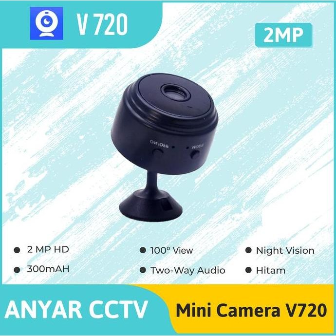Mini Camera Kamera Mini Hidden Wifi Wireless 2Mp Full Hd / V720 - A9