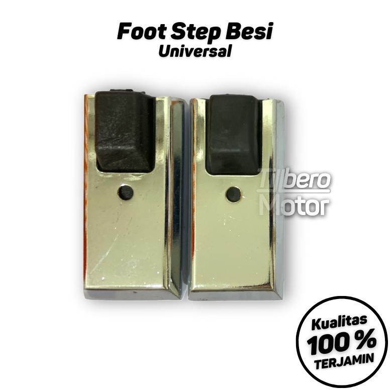 Termurah Foot Step Besi Depan Variasi Pedal Motor Universal Berkualitas