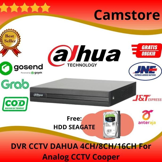 Dvr Cctv Dahua 4Channel/8Channel/16Channel/ Dvr+Hdd Kamera Cctv Dahua