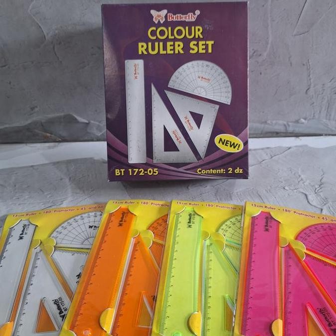 

Penggaris Set Butterfly Bt 172-05 New Stok