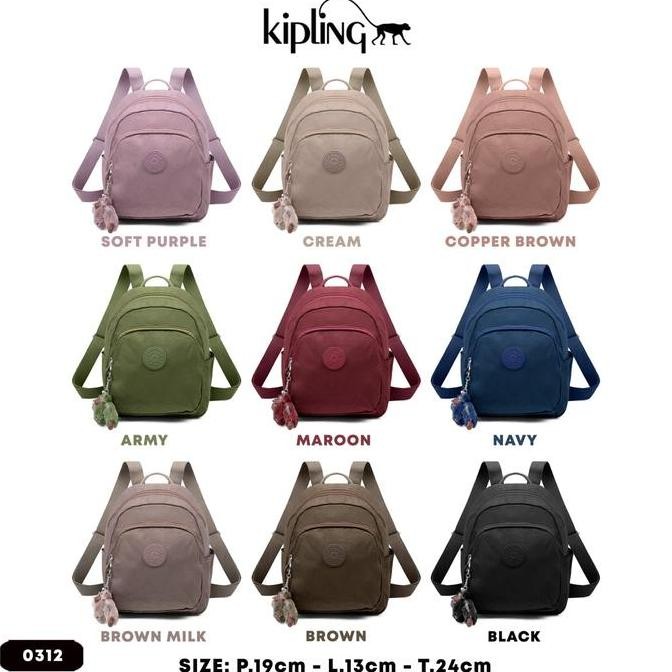 Tas Ransel Wanita Mini Kipling Bisa Untuk Anak