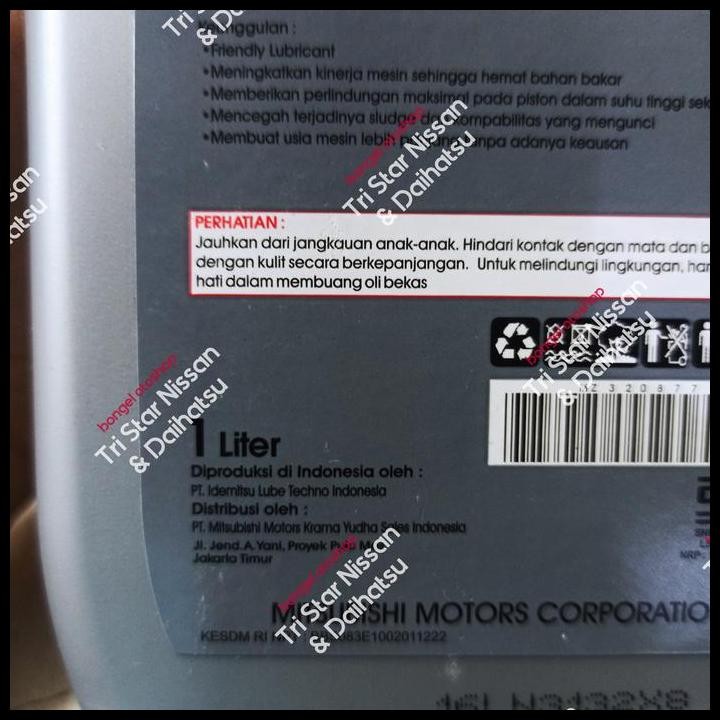 TERBARU OLI IDEMITSU 0W-20 SYNTHETIC KEMASAN MITSUBISHI 