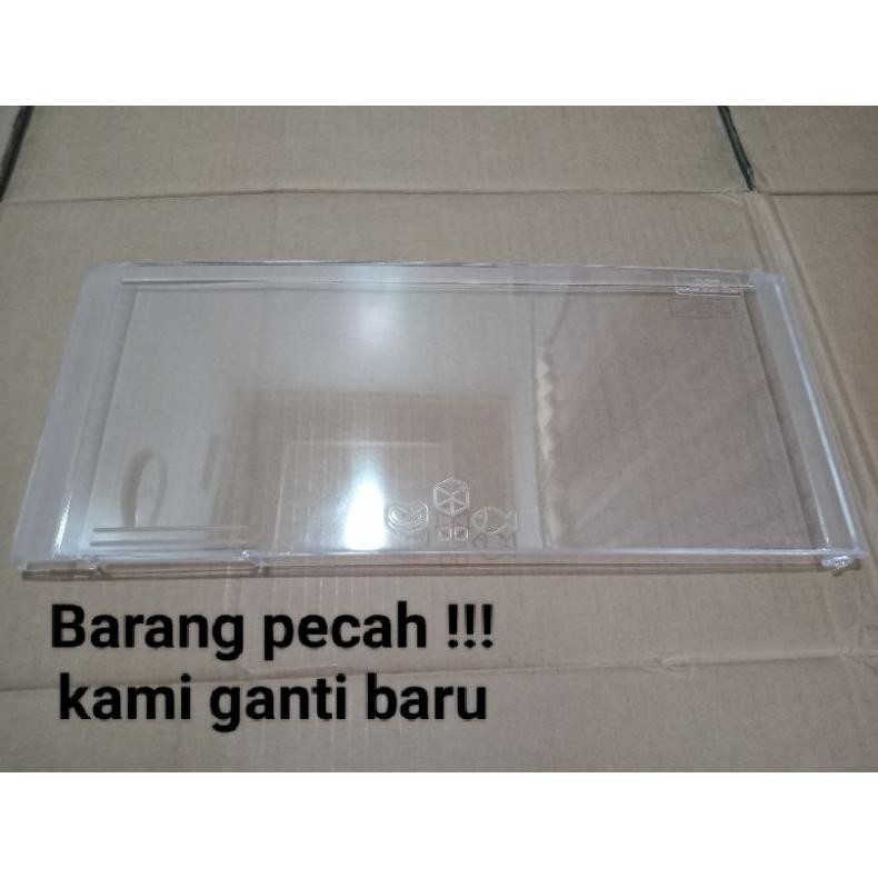 Tutup freezer kulkas panasonic 1 pintu