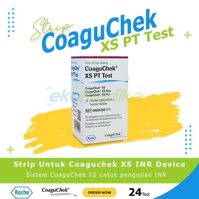 Roche Coagucheck Xs Strip Isi 24 - Strip Coaguchek Xs
