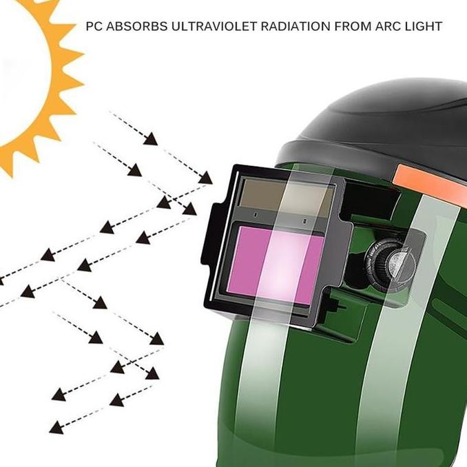 Helm Topeng Las Otomatis Kedok Welding Helm Las Kacamata Las Kualitas Terbaik Harga Termurah