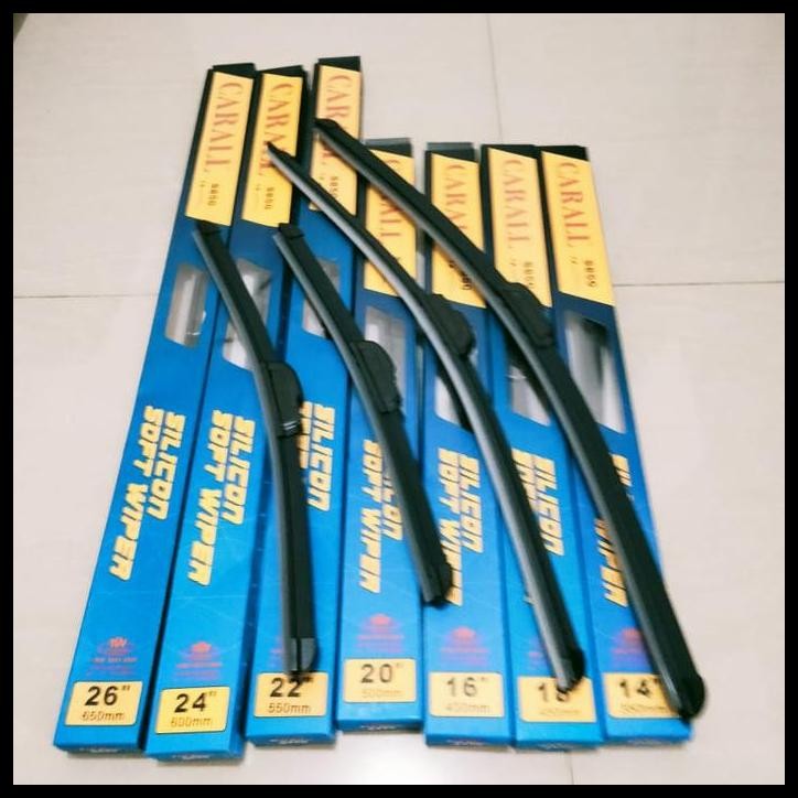 TERBARU WIPER KACA DEPAN MOBIL COLT 120 SS FRAMELESS KARET SILICON