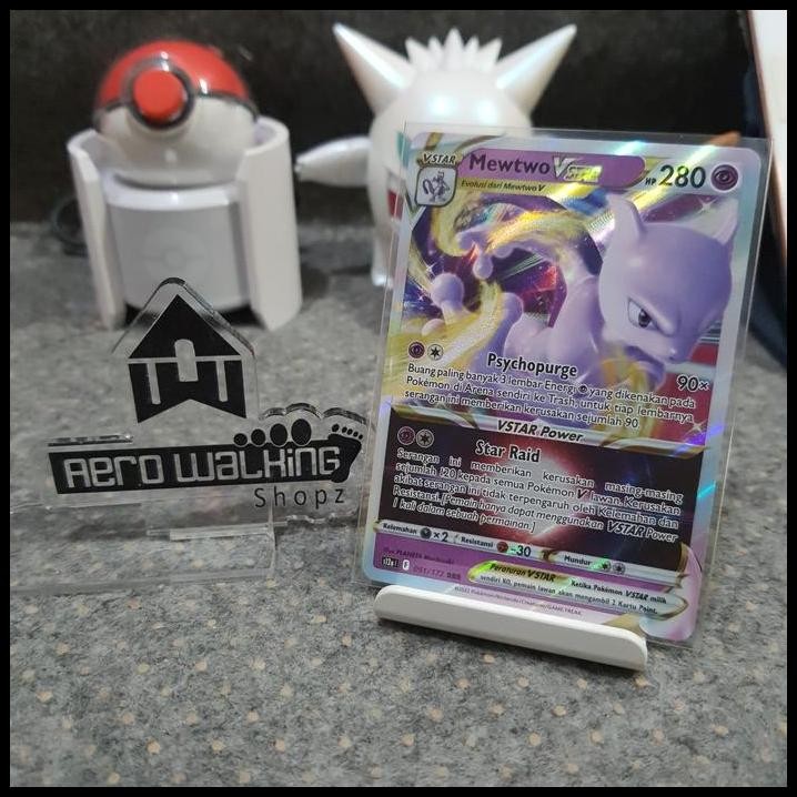 MEWTWO VSTAR 051/172 RRR VSTAR SEMESTA S12A | Kartu Pokemon TCG Indo