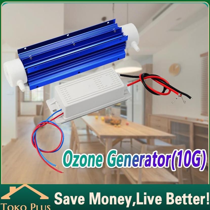 220V 10G Ozone Generator Tube Water Tabung Air Purifier Water Adjustable Purifier  tabung ozon Water