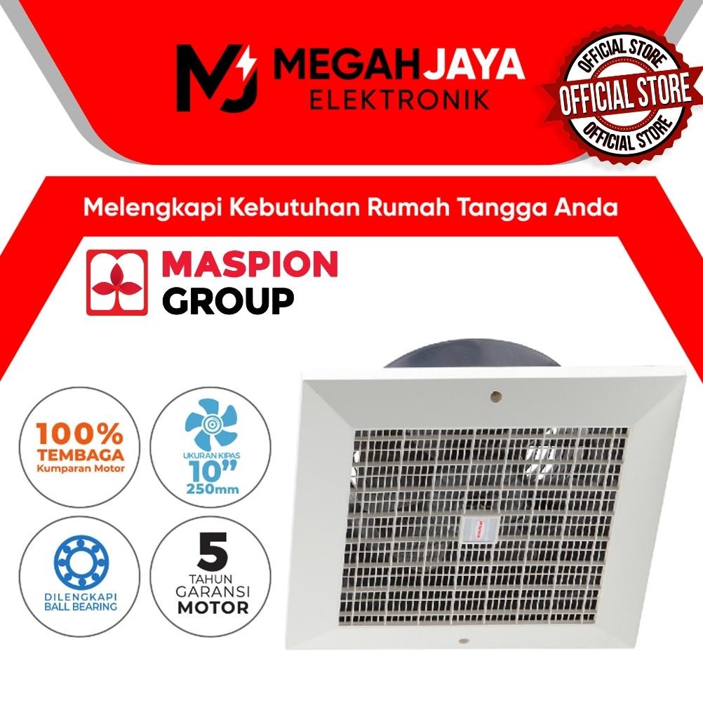 [COD READY] MASPION EXHAUST FAN / HEXOS PLAFON CEF20 / CEF-20 / CEF 20 (8 INCH) GARANSI RESMI DiM