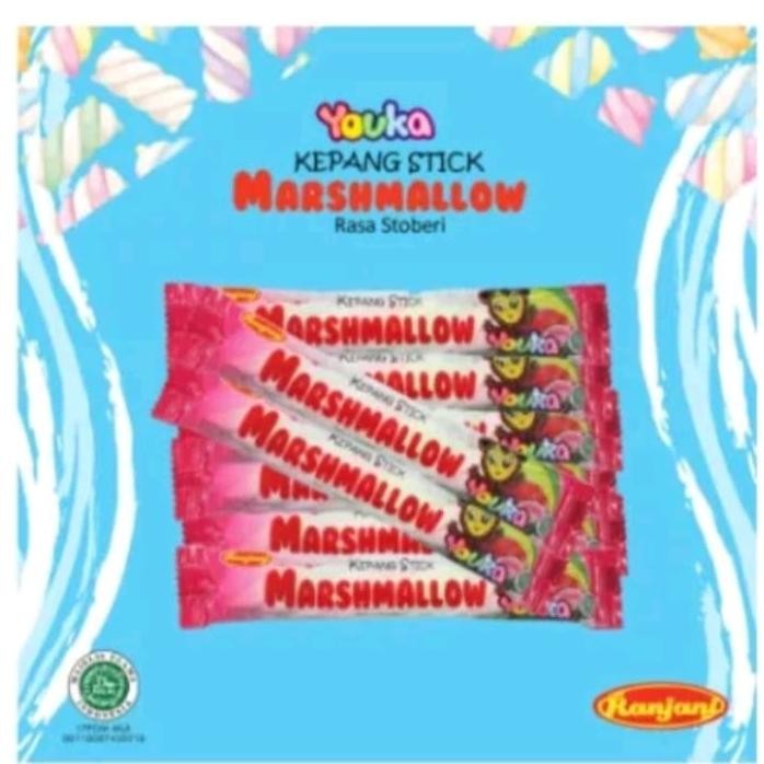 

Youka Marshmellow Kepang Stick | Isi 20 Pcs @ 6 Gr | Ranjani