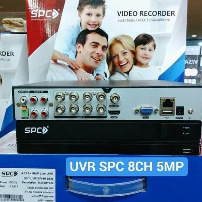 Promo New Uvr Spc 8Ch / Uvr 5Mp Original Mantap