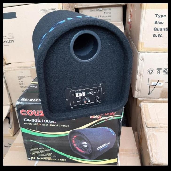 GRATIS ONGKIR JUAL MURAH BASTUB AKTIF 10 INCH SUBWOOFER AKTIF BASOKA / TABUNG 