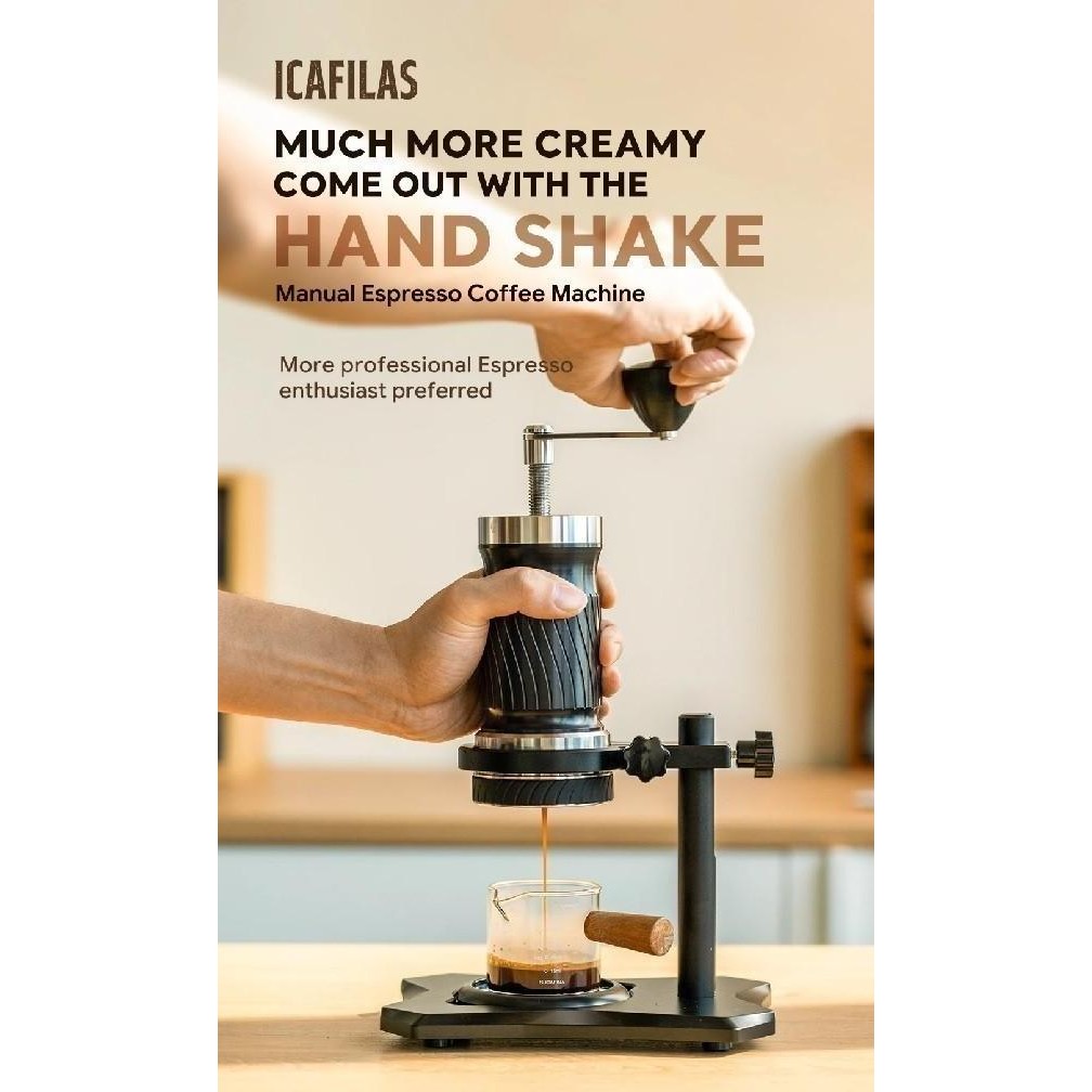 Icafilas Manual Espresso Coffee Maker - Alat Pembuat Kopi Manual