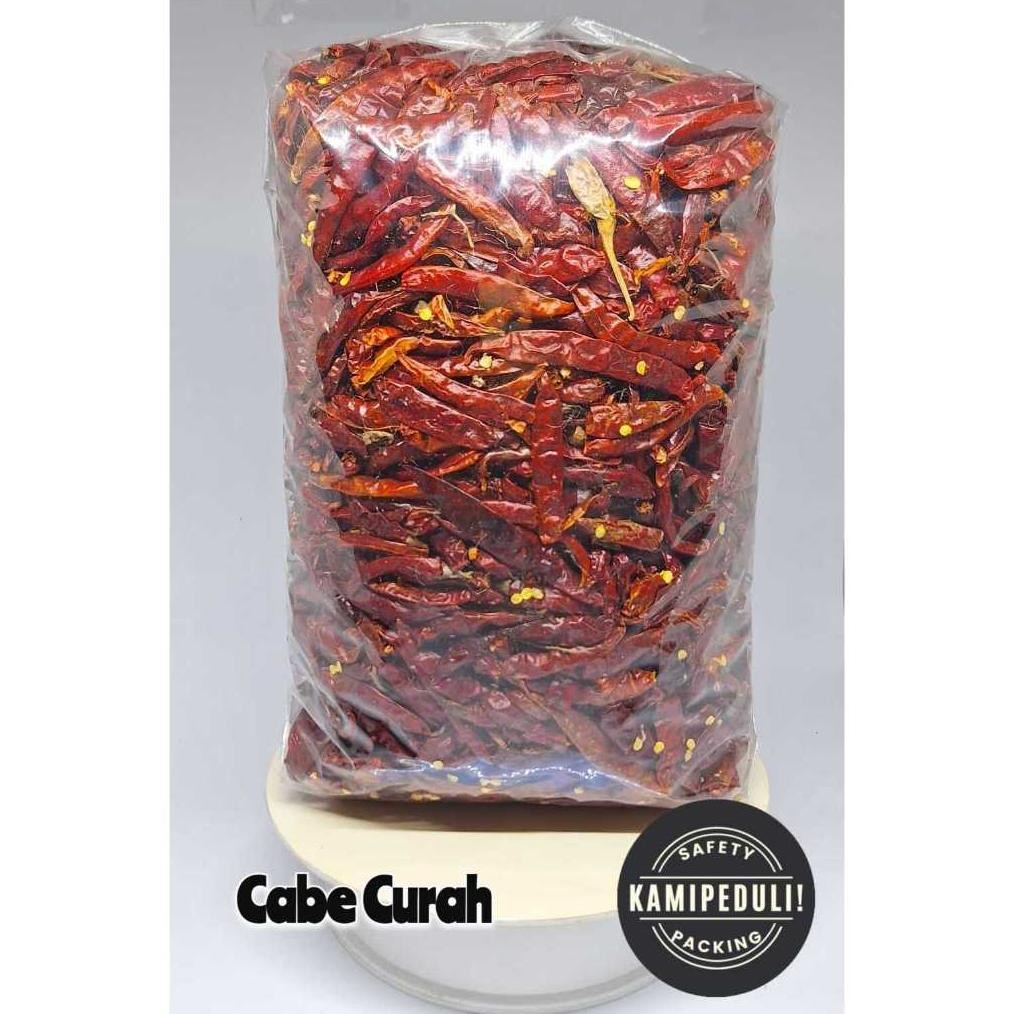 

Special Cabe Rawit Kering Teja Utuh Tanpa Tangkai Grade B - Kemasan 1 Kg