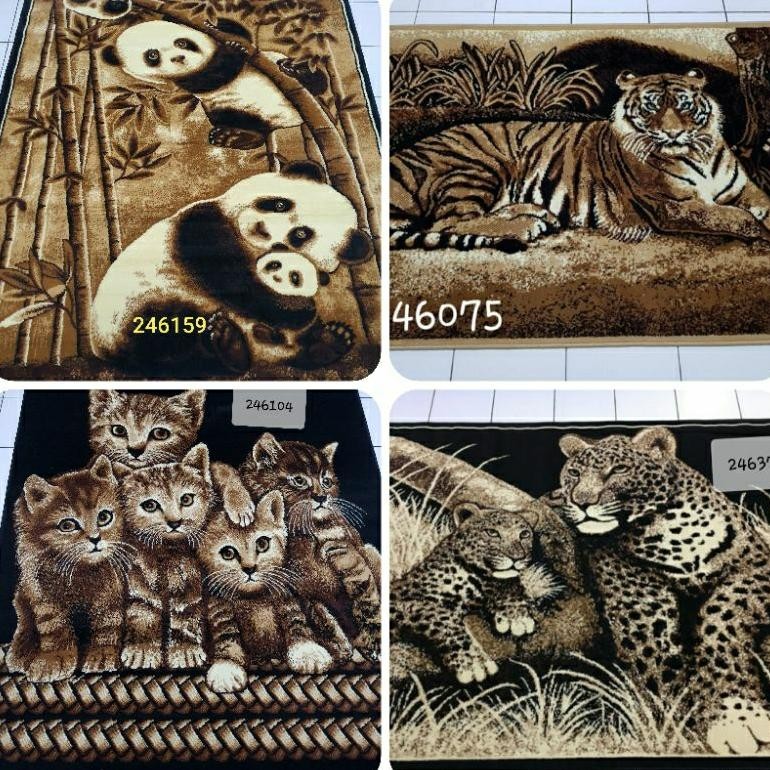 DISKON TERBARU karpet permadani exotic afrika ukuran 160x210