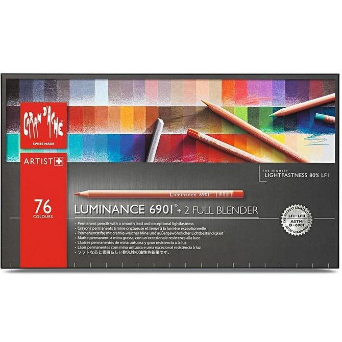 

Caran d'Ache Luminance 76 Colored Pencil Sets